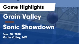 Grain Valley  vs Sonic Showdown Game Highlights - Jan. 30, 2020