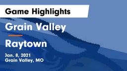 Grain Valley  vs Raytown  Game Highlights - Jan. 8, 2021