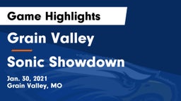 Grain Valley  vs Sonic Showdown Game Highlights - Jan. 30, 2021