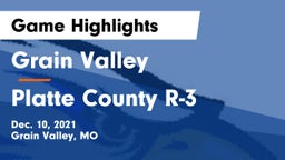 Grain Valley  vs Platte County R-3 Game Highlights - Dec. 10, 2021