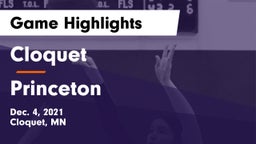 Cloquet  vs Princeton  Game Highlights - Dec. 4, 2021