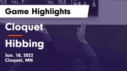 Cloquet  vs Hibbing  Game Highlights - Jan. 18, 2022