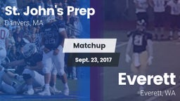 Matchup: St. John's Prep vs. Everett  2017