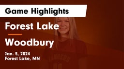 Forest Lake  vs Woodbury  Game Highlights - Jan. 5, 2024