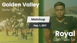 Matchup: Golden Valley High vs. Royal  2017