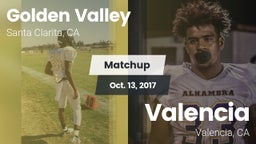 Matchup: Golden Valley High vs. Valencia  2017