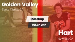 Matchup: Golden Valley High vs. Hart  2017