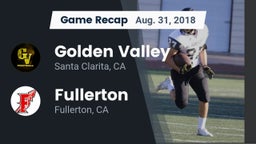 Recap: Golden Valley  vs. Fullerton  2018