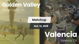 Matchup: Golden Valley High vs. Valencia  2018