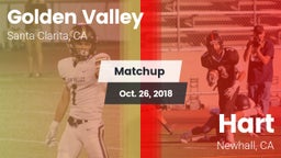 Matchup: Golden Valley High vs. Hart  2018