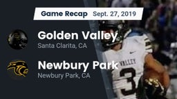 Recap: Golden Valley  vs. Newbury Park  2019