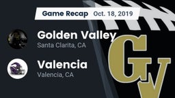 Recap: Golden Valley  vs. Valencia  2019