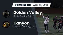 Recap: Golden Valley  vs. Canyon  2021