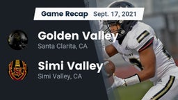 Recap: Golden Valley  vs. Simi Valley  2021