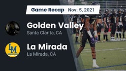 Recap: Golden Valley  vs. La Mirada  2021