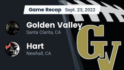 Recap: Golden Valley  vs. Hart  2022