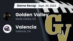 Recap: Golden Valley  vs. Valencia  2022