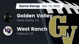 Recap: Golden Valley  vs. West Ranch  2022