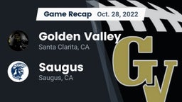 Recap: Golden Valley  vs. Saugus  2022