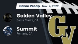 Recap: Golden Valley  vs. Summit  2022