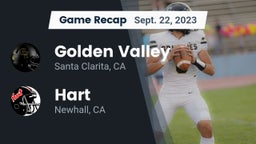 Recap: Golden Valley  vs. Hart  2023