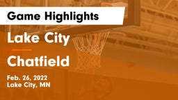 Lake City  vs Chatfield  Game Highlights - Feb. 26, 2022