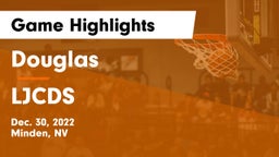 Douglas  vs LJCDS Game Highlights - Dec. 30, 2022