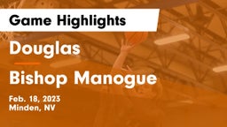 Douglas  vs Bishop Manogue  Game Highlights - Feb. 18, 2023