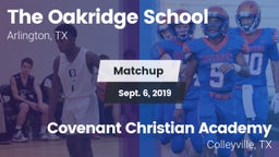 Matchup: The Oakridge School vs. Covenant Christian Academy 2019