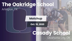 Matchup: The Oakridge School vs. Casady School 2020