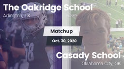Matchup: The Oakridge School vs. Casady School 2020