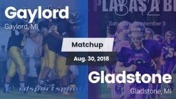 Matchup: Gaylord  vs. Gladstone  2018