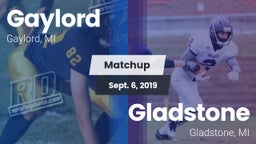 Matchup: Gaylord  vs. Gladstone  2019
