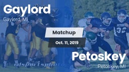 Matchup: Gaylord  vs. Petoskey  2019