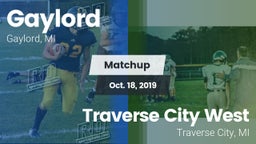 Matchup: Gaylord  vs. Traverse City West  2019