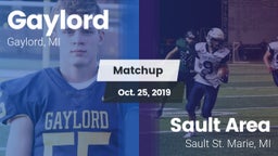 Matchup: Gaylord  vs. Sault Area  2019