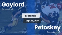 Matchup: Gaylord  vs. Petoskey  2020
