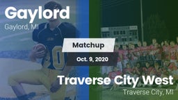 Matchup: Gaylord  vs. Traverse City West  2020