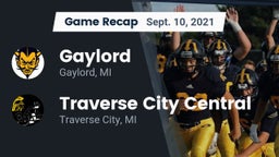 Recap: Gaylord  vs. Traverse City Central  2021