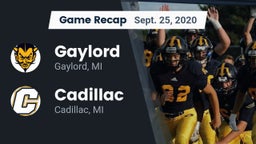 Recap: Gaylord  vs. Cadillac  2020