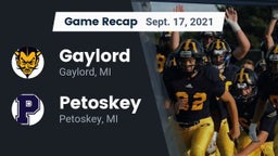 Recap: Gaylord  vs. Petoskey  2021