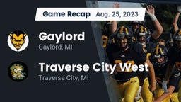 Recap: Gaylord  vs. Traverse City West  2023