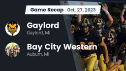 Recap: Gaylord  vs. Bay City Western  2023