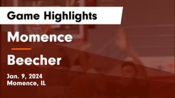 Momence  vs Beecher  Game Highlights - Jan. 9, 2024