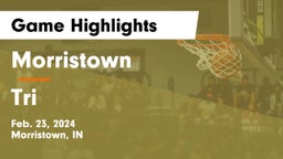 Morristown  vs Tri  Game Highlights - Feb. 23, 2024