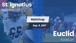 Matchup: St. Ignatius High vs. Euclid  2017