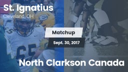 Matchup: St. Ignatius High vs. North Clarkson Canada 2017