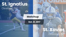 Matchup: St. Ignatius High vs. St. Xavier  2017