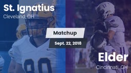 Matchup: St. Ignatius High vs. Elder  2018