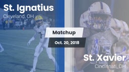 Matchup: St. Ignatius High vs. St. Xavier  2018